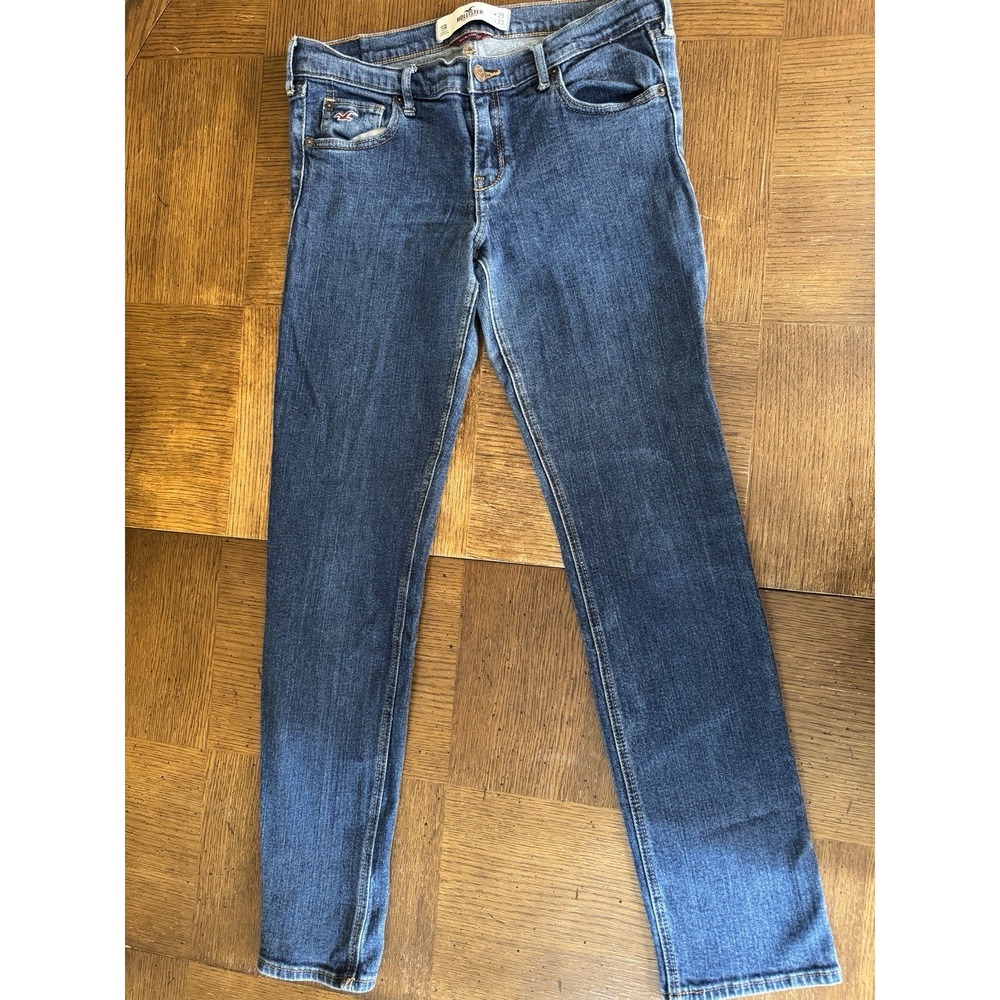 Hollister Laguna Skinny Jeans Women's Size 9R Medium Wash Blue Measure 30x30.5